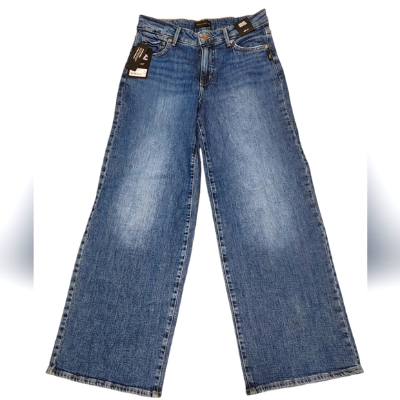 NWT Silver Jeans Isbister High Rise Wide Leg 28" x 31" - Picture 6 of 11